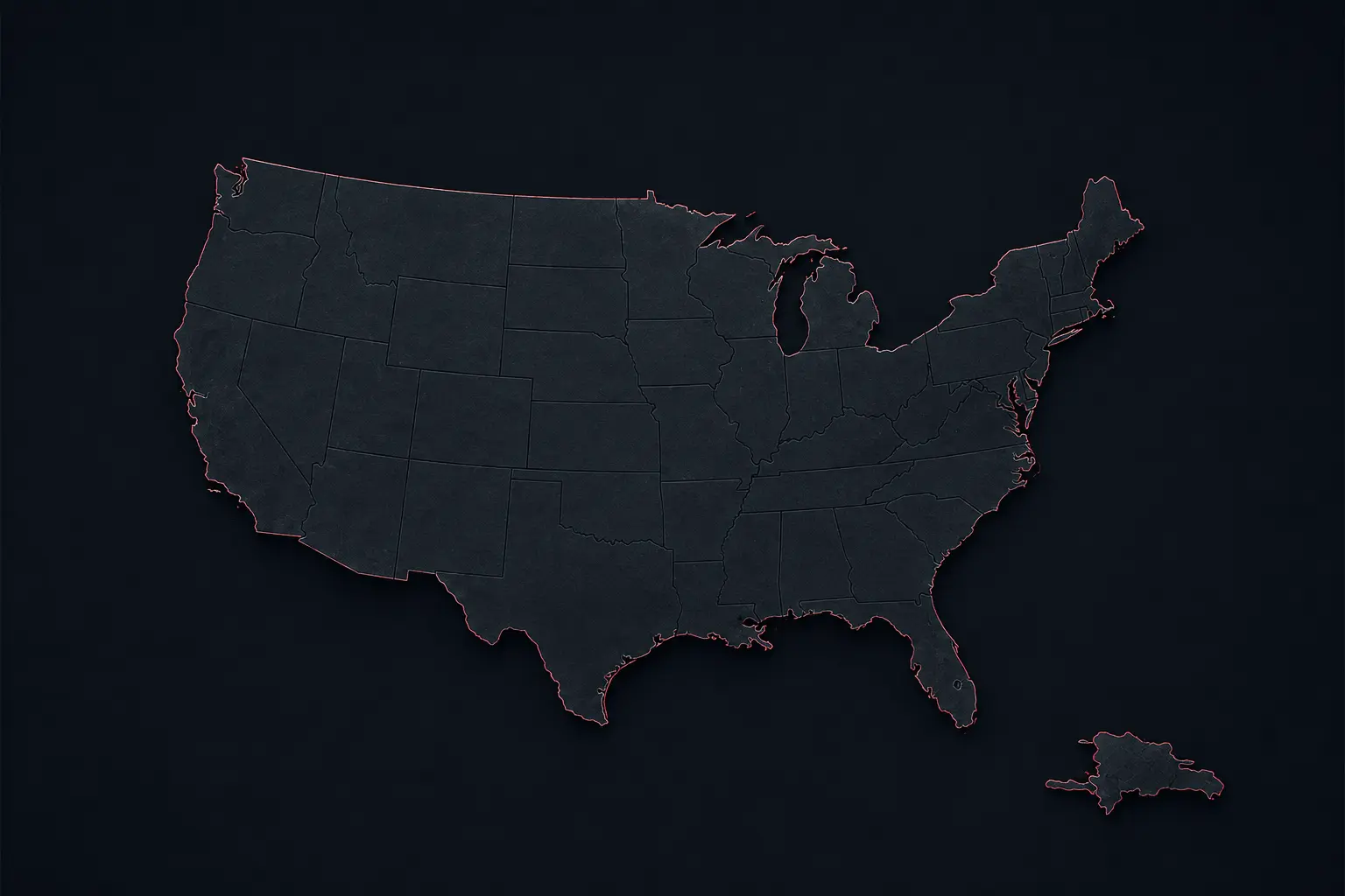 Map of Dembow Con Mangú destinations across the United States and Dominican Republic